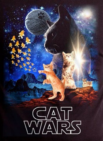 (image for) Cat Wars T-shirt