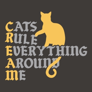 (image for) Cats Rule Everything Around Me T-Shirt