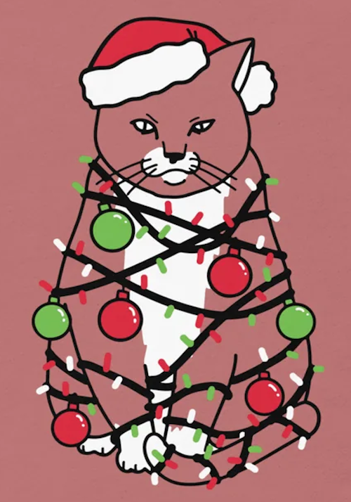 (image for) Meowy Christmas T-Shirt