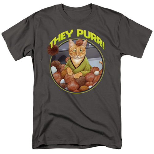 (image for) They Purr Star Trek T-Shirt